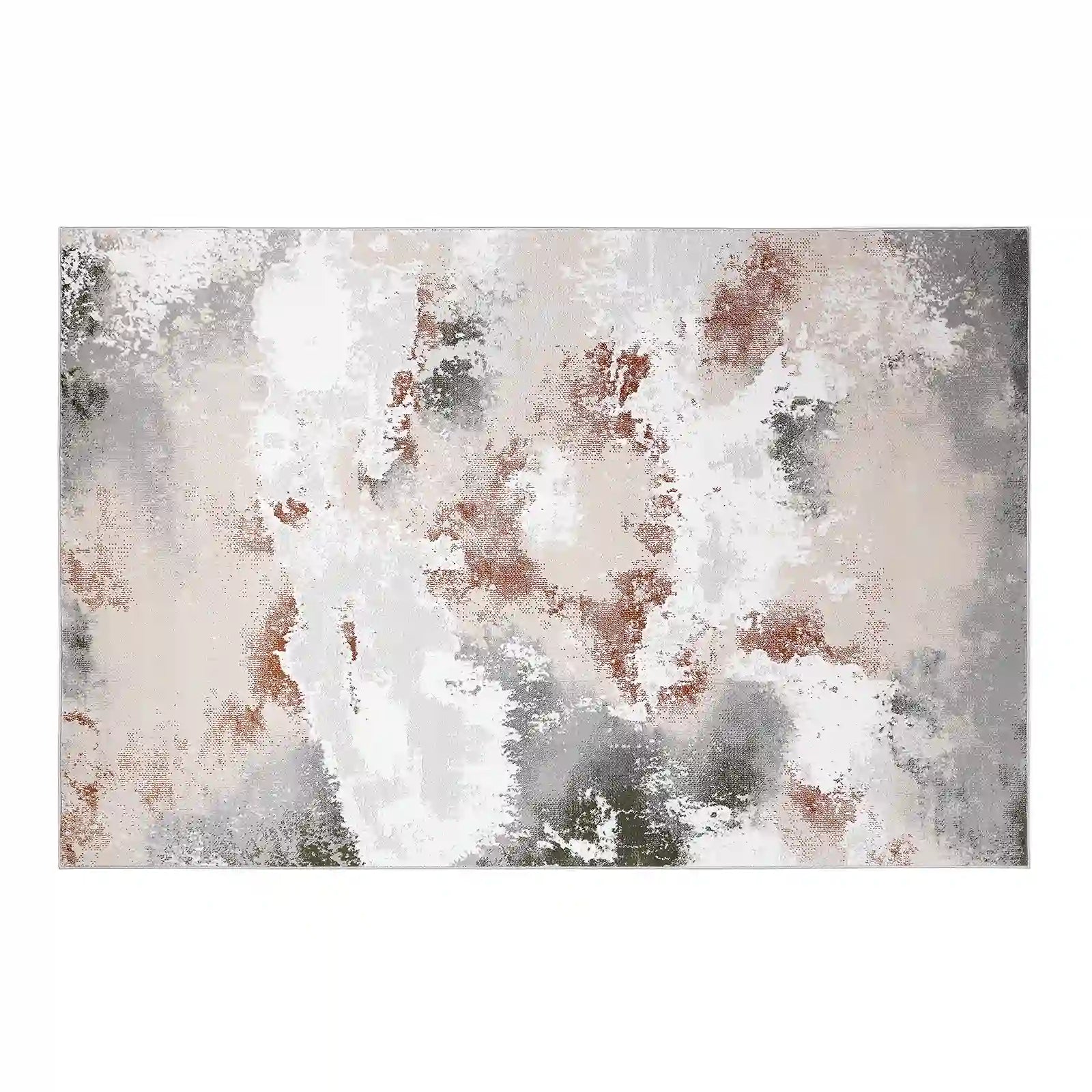 Melade Earthwash Abstract Multitone Area Rug Earth Tones & Relaxed Handcrafted Feel Carpet
