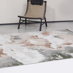 Melade Earthwash Abstract Multitone Area Rug Earth Tones & Relaxed Handcrafted Feel Carpet