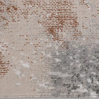 Melade Earthwash Abstract Multitone Area Rug Earth Tones & Relaxed Handcrafted Feel Carpet