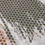 Melard Vertical Block Abstract Textured Area Rug Handmade & Natural Feel Carpet Modern Textured Block Style