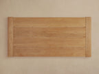 Canyon Outdoor Natural Teak Dining Table Rectangular Outdoor Garden Dining Table
