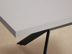 Outdoor Dining Table with Stone Top Apex Base Dining Table