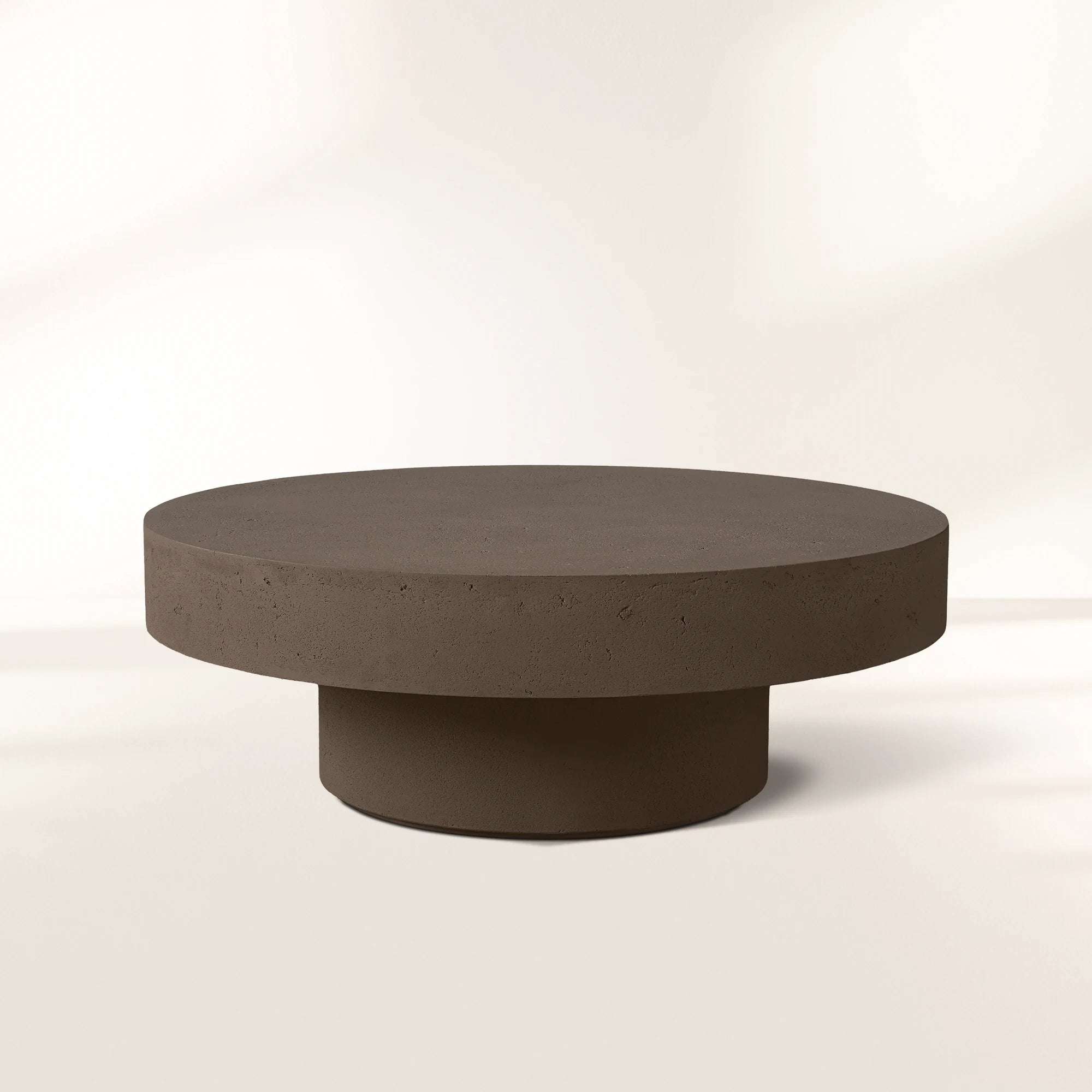 Azores Outdoor Round Coffee Table Modern Minimalist  Living Sofa Center Tea Table