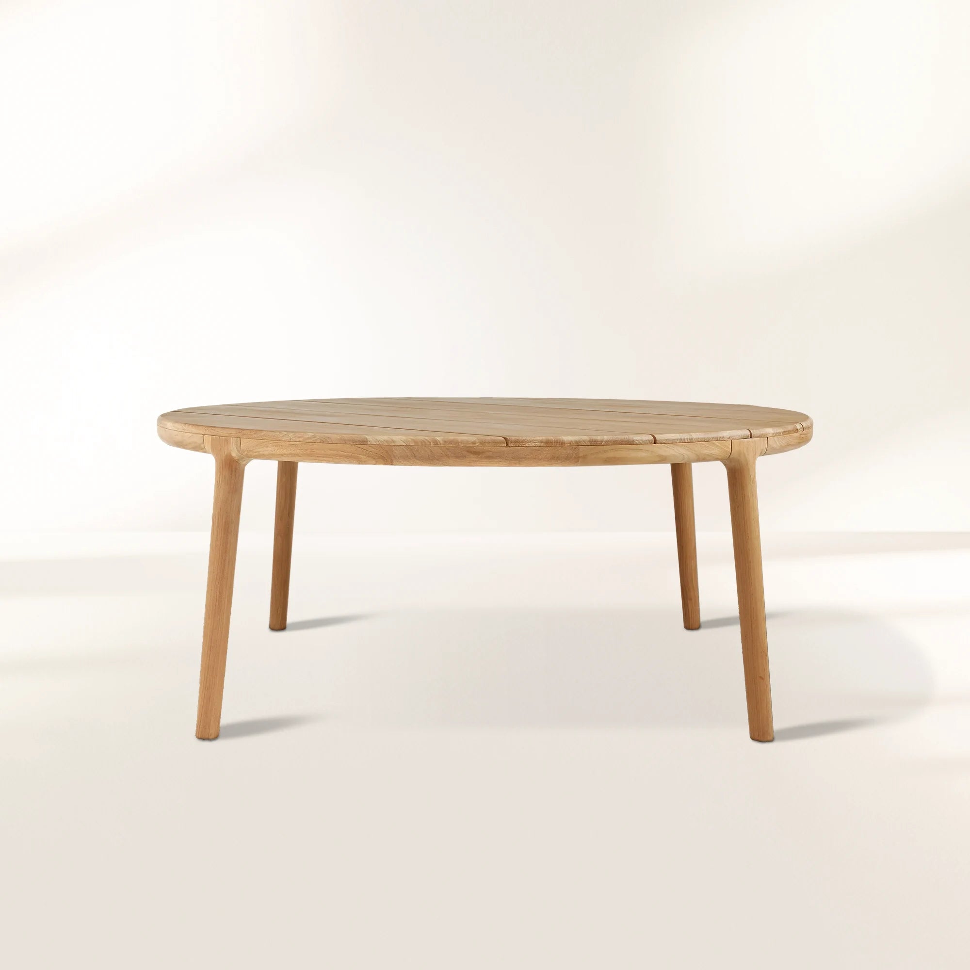 Puglia Solid Teak Outdoor Round Dining Table