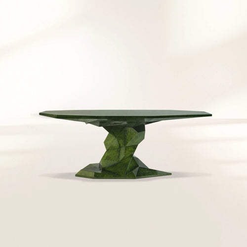 Bonsai Dining Table with Minimalism & Personalized Faceted Dining Table