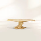 Bonsai Dining Table with Minimalism & Personalized Faceted Dining Table