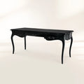 Boulevard II Gloss Black Classic Luxury Writing Desk