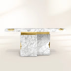 Empire Consoles Hammered Gilded Brass Entryways Cabinet Table