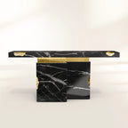 Empire Consoles Hammered Gilded Brass Entryways Cabinet Table