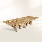 Empire Poplar Root Dining Table