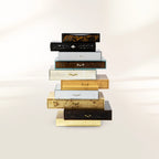 Luxury Chest of Drawers with Mixed Wood Finishes, Brass Details & Designer Storage