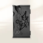Luxury Collectible Vault Safe with Gold-Plated Finish & Secret Dial Lock System