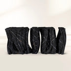 Monochrome Consoles Fluid Sculptural Resin Entryways Cabinet Table