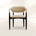 Nahéma Sculptural Hand Motif Polished Brass Chair