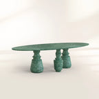 Pietra Oval XL Marble Dining Table