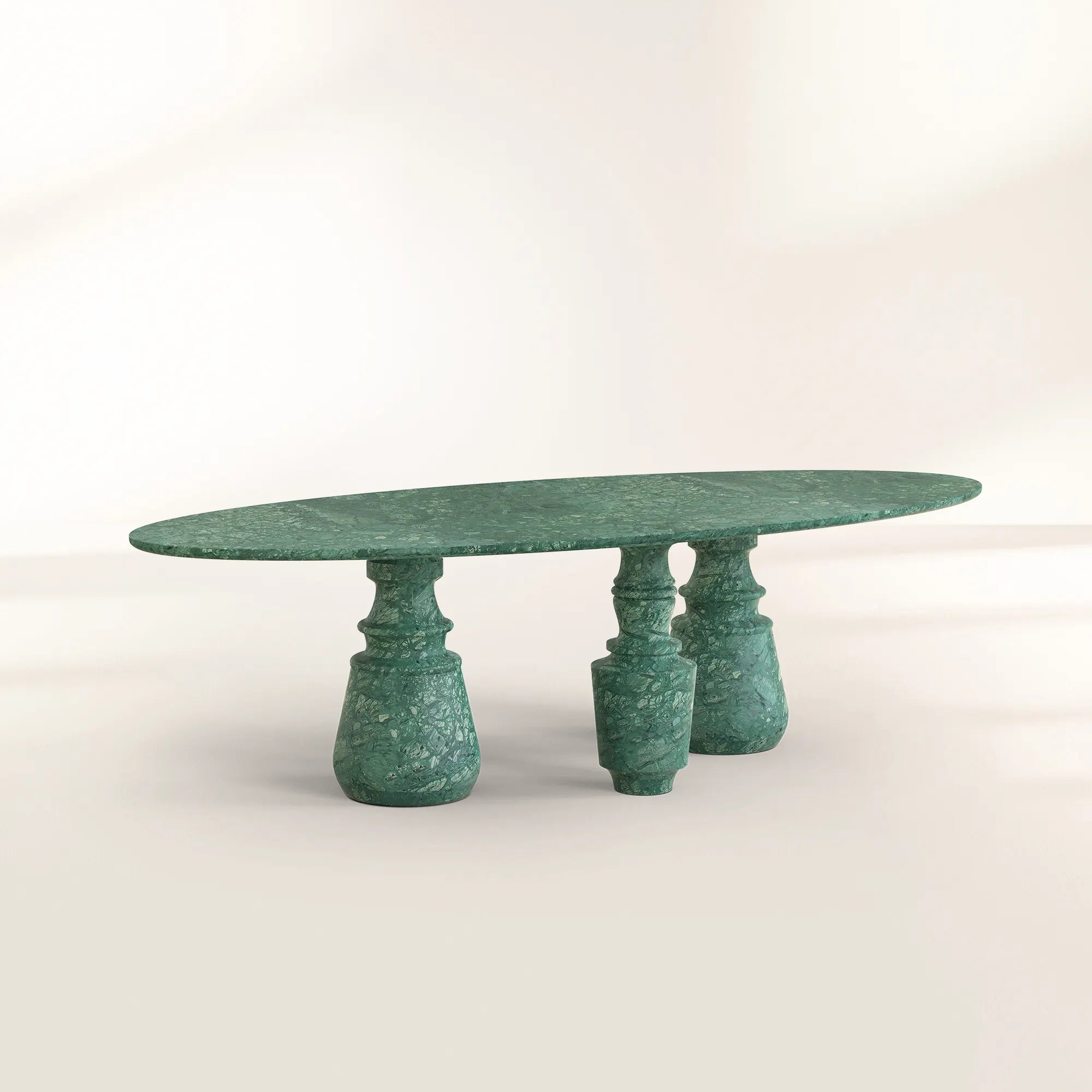Pietra Oval XL Marble Dining Table