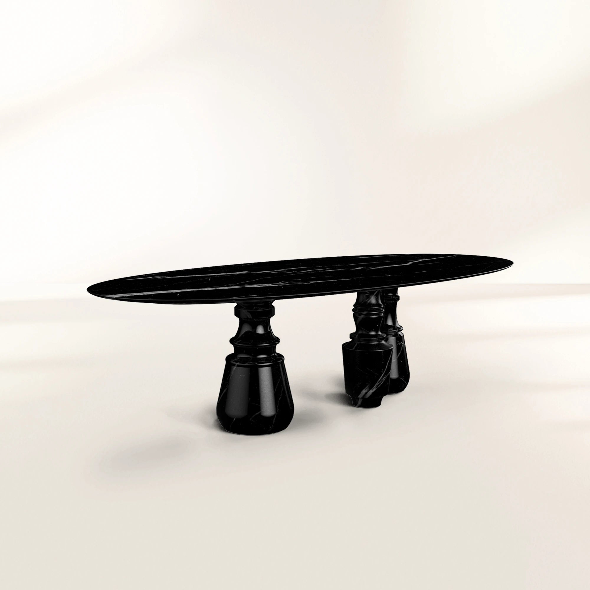 Pietra Oval XL Marble Dining Table