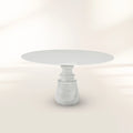 Pietra Round Classic Estremoz Marble Dining Table