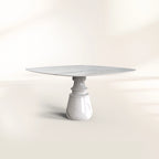 Pietra Square Marble Dining Table