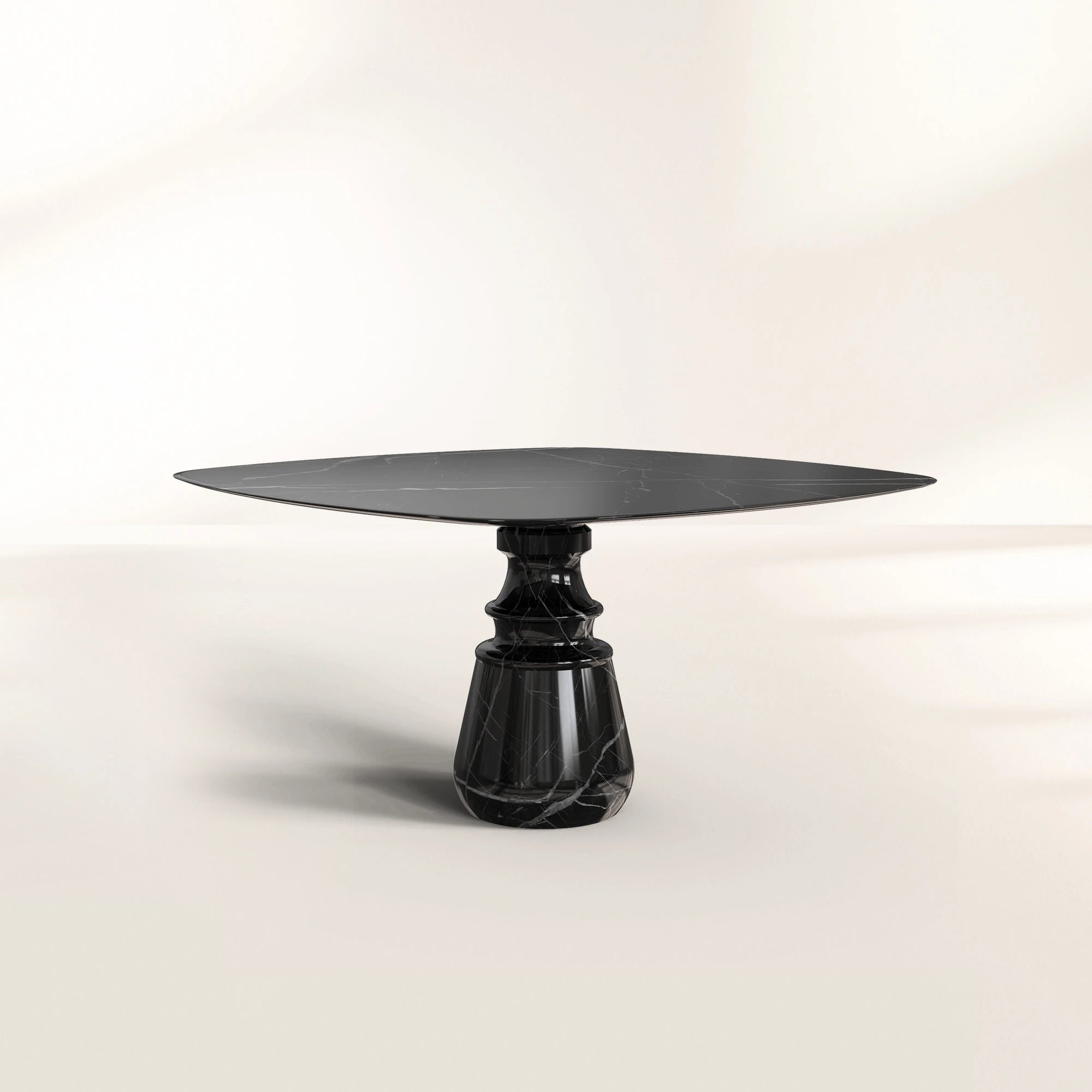 Pietra Square Marble Dining Table