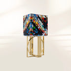 Luxury Geometric Bar Cabinet with Pixel-Inspired Design & Hidden Storage