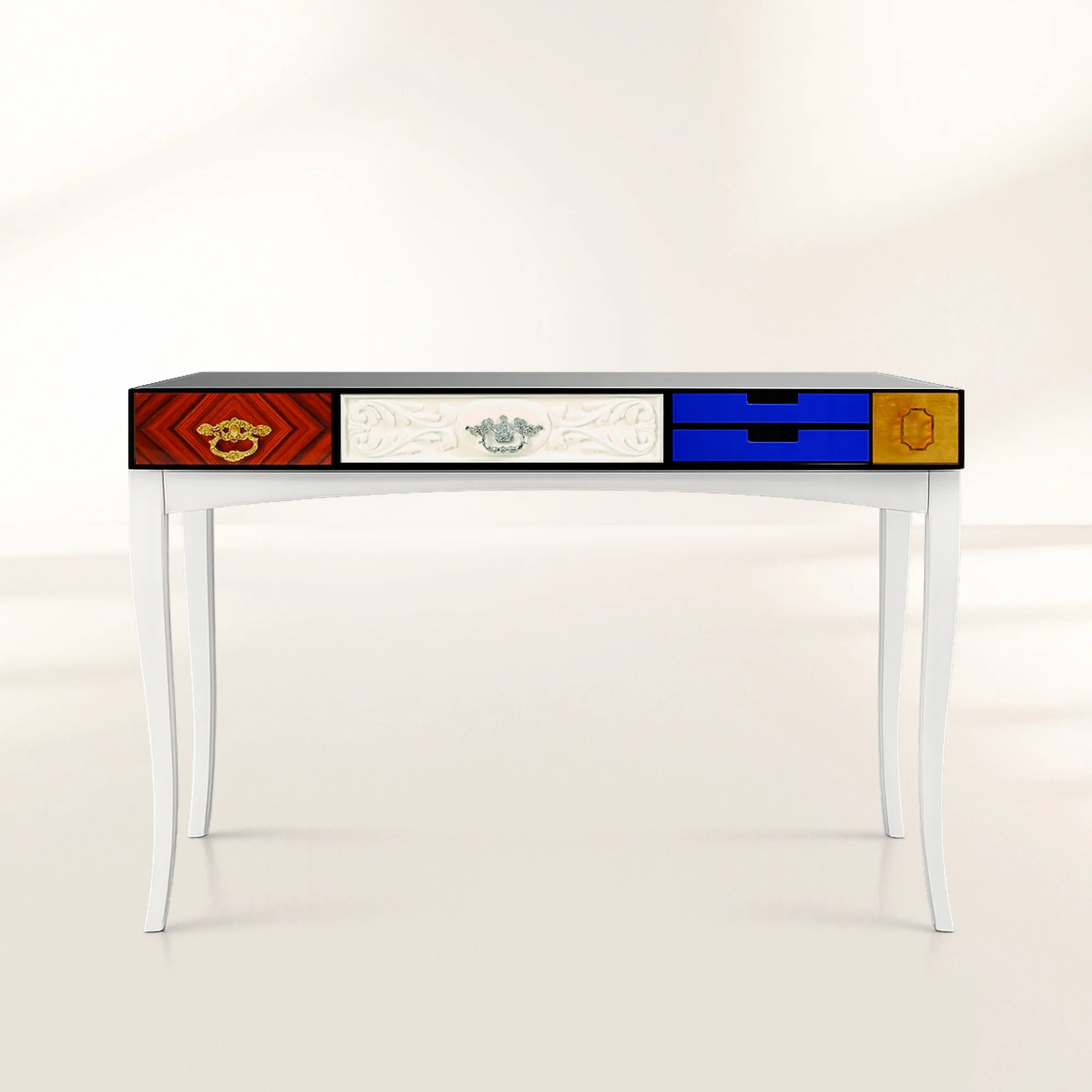 Soho Consoles with Modern Lacquered Entryways Cabinet Table