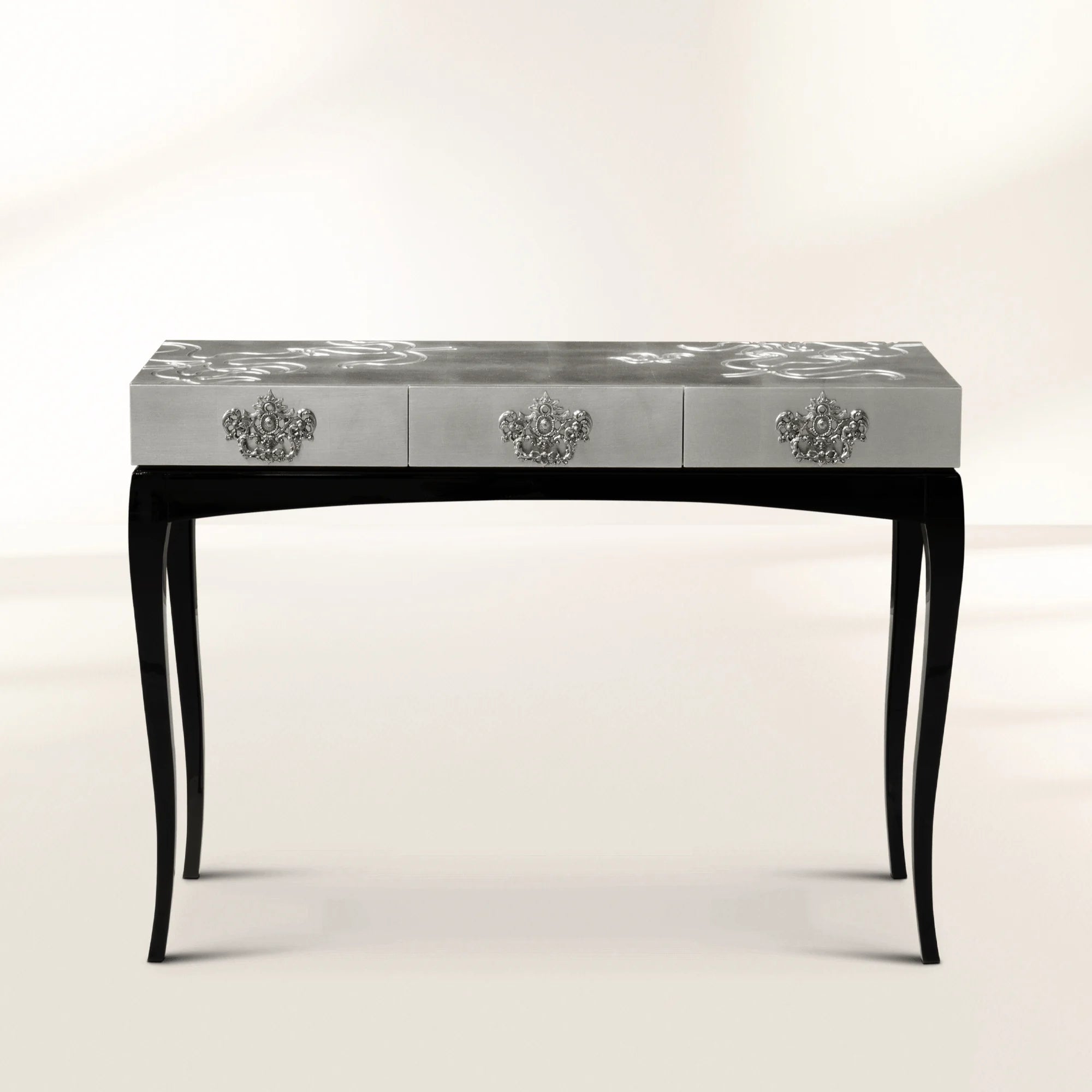 Trinity Consoles Luxury Carved Entryways Cabinet Table