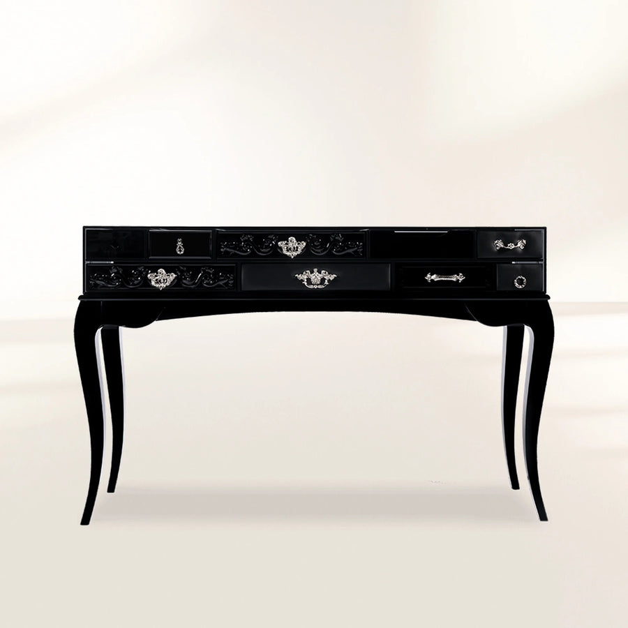York Consoles with Classic High Gloss Entryways Cabinet Table