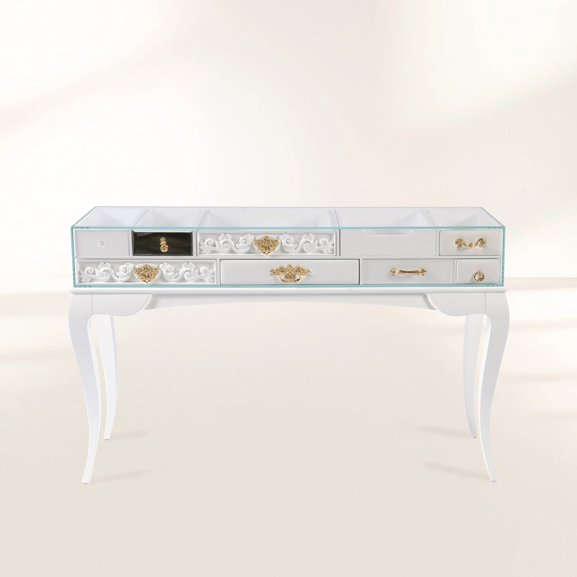 York Consoles with Classic High Gloss Entryways Cabinet Table