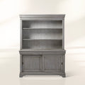 Giada Bell'Arte Tulip Wood Bookcase Vintage Tall Display Cabinet Antique Dining Sideboard