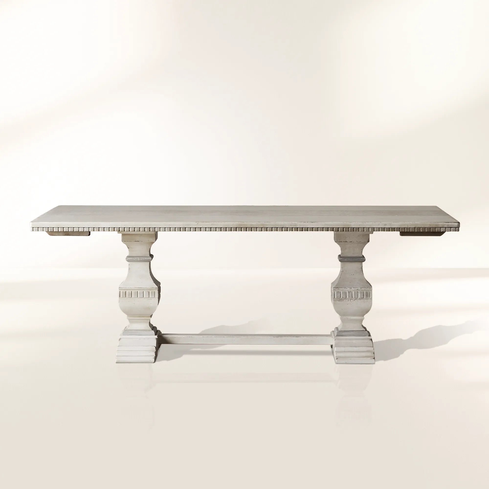 Cerea Amalfi Bell'Arte Rectangular Dining Table Tulipwood Dual Extensions Dining Table