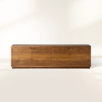 Acacius Yukas Wood Buffet Sideboard Media TV Stand Country Entrance Cabinet