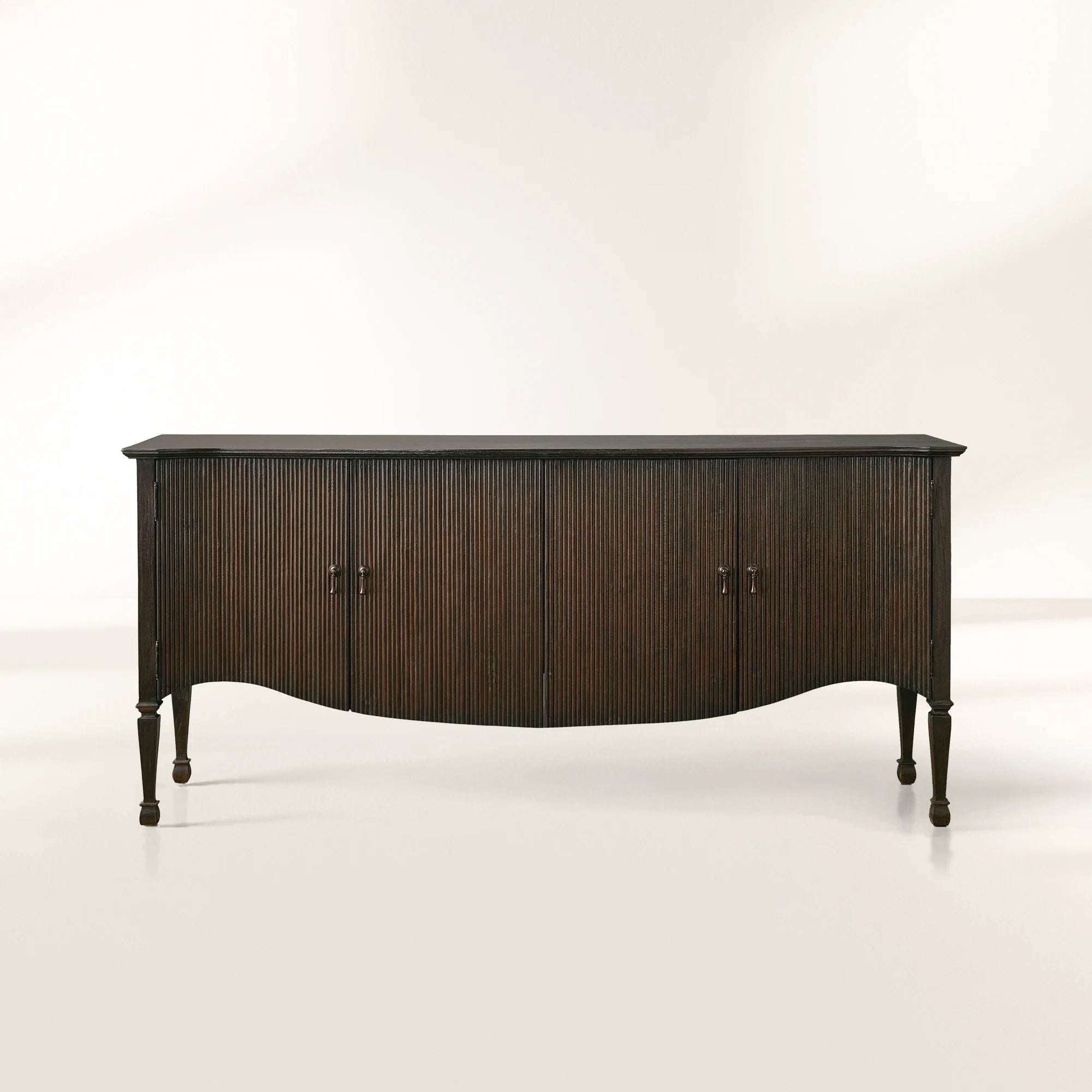 Conrad Vintage Vorratsschrank Buffet Teakholz Sideboard Eingangsschränke