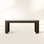 Finnley Marble Top Entryway Console Table Wood Hallway Entrance Table Unique Style
