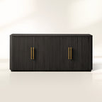 Finnley Pine Wood Sideboard Buffet Storage Cabinet Country Media TV Cabinet Entryway Cabinet