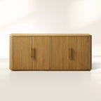 Finnley Pine Wood Sideboard Buffet Storage Cabinet Country Media TV Cabinet Entryway Cabinet
