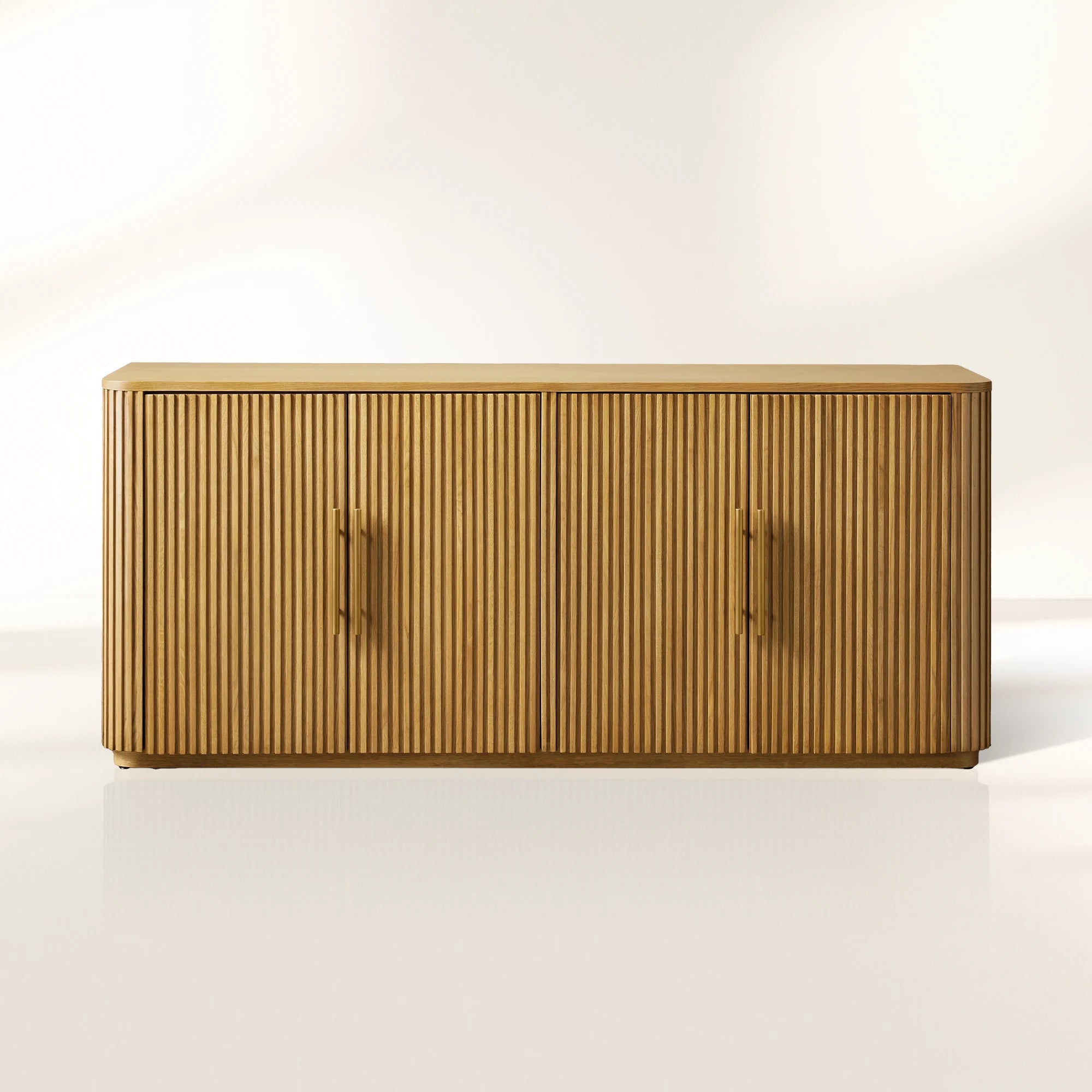 Finnley Pine Wood Sideboard Buffet Storage Cabinet Country Media TV Cabinet Entryway Cabinet