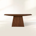 Ilaria Walnut Wood Entryway Console Table Elegant Classic Style Hallway Entrance Table