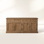 Kensington Wood Buffet Sideboard Rural Living Room Entryways Cabinet
