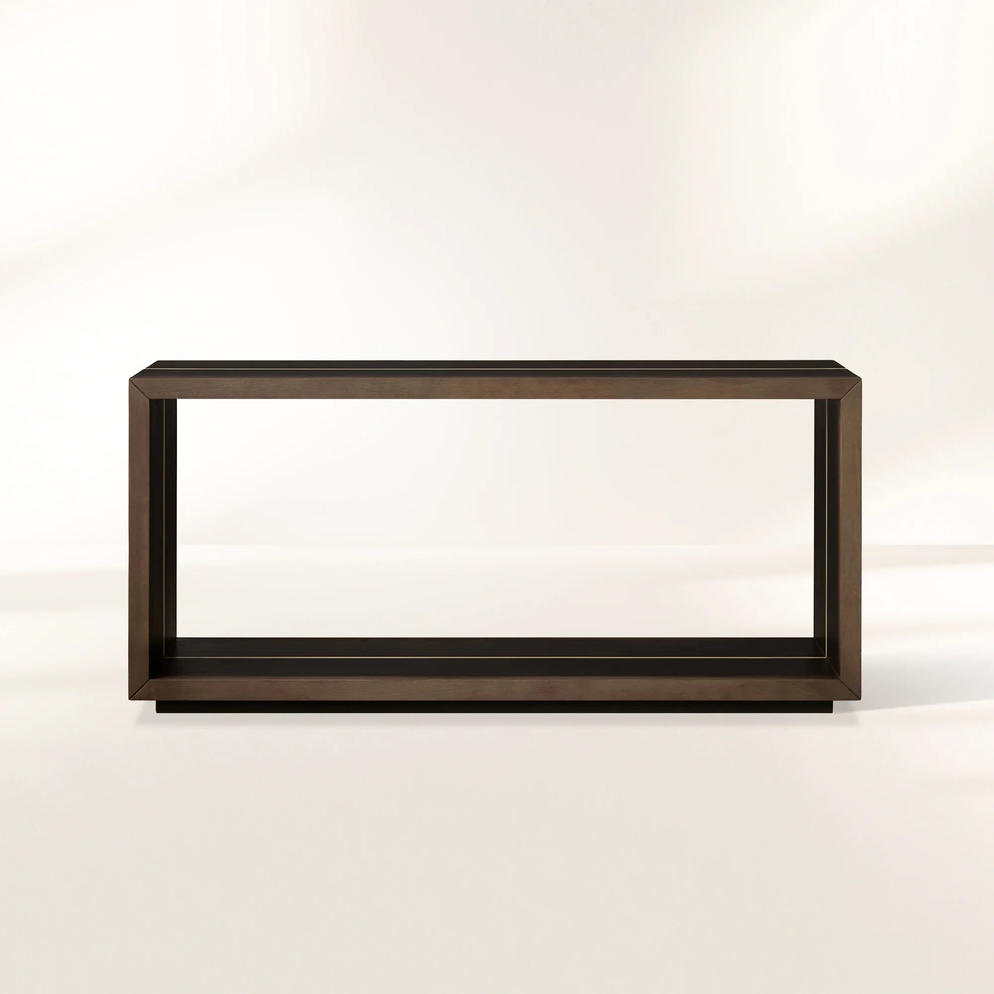 Mihaela Solid Wood Entrance Console Table Hand-Finished Hallway Entryway Table Minimalist Style