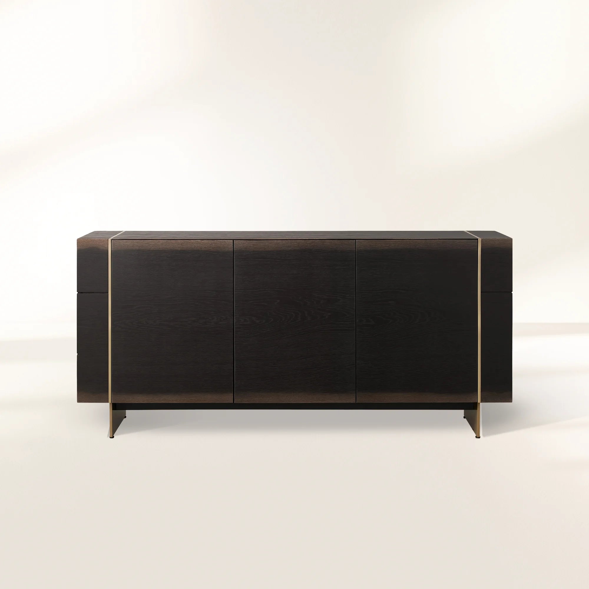 Mihaela Wood Sideboard Buffet Storage Cabinet Solid Oak Living Media TV Cabinet Country Entryway Cabinet