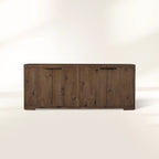 Redding Sideboard, Mid-Century Modern Solid Oak Sideboard