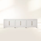 Rowan Modular Media Console Wood TV Stand Unit Modern Sideboard Living Entryways Storage Cabinet