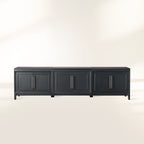 Rowan Modular Media Console Wood TV Stand Unit Modern Sideboard Living Entryways Storage Cabinet