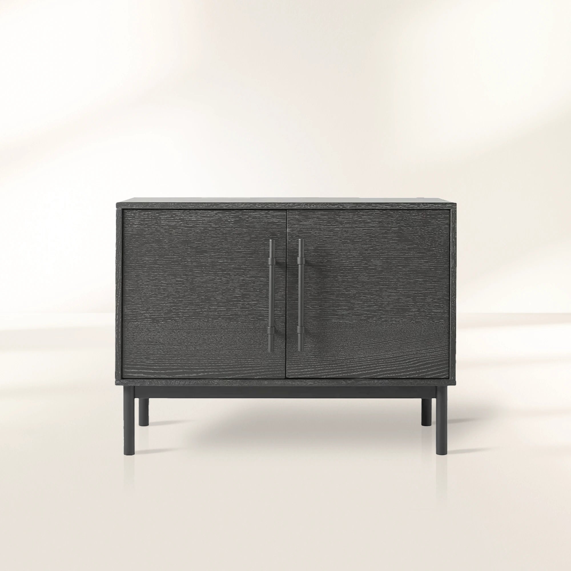 Sullivan Modern Wood Sideboards Buffet Cabinet Two-Door Entrance Cabinet