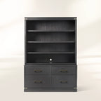 Tremont Modular Bookcase with File Base