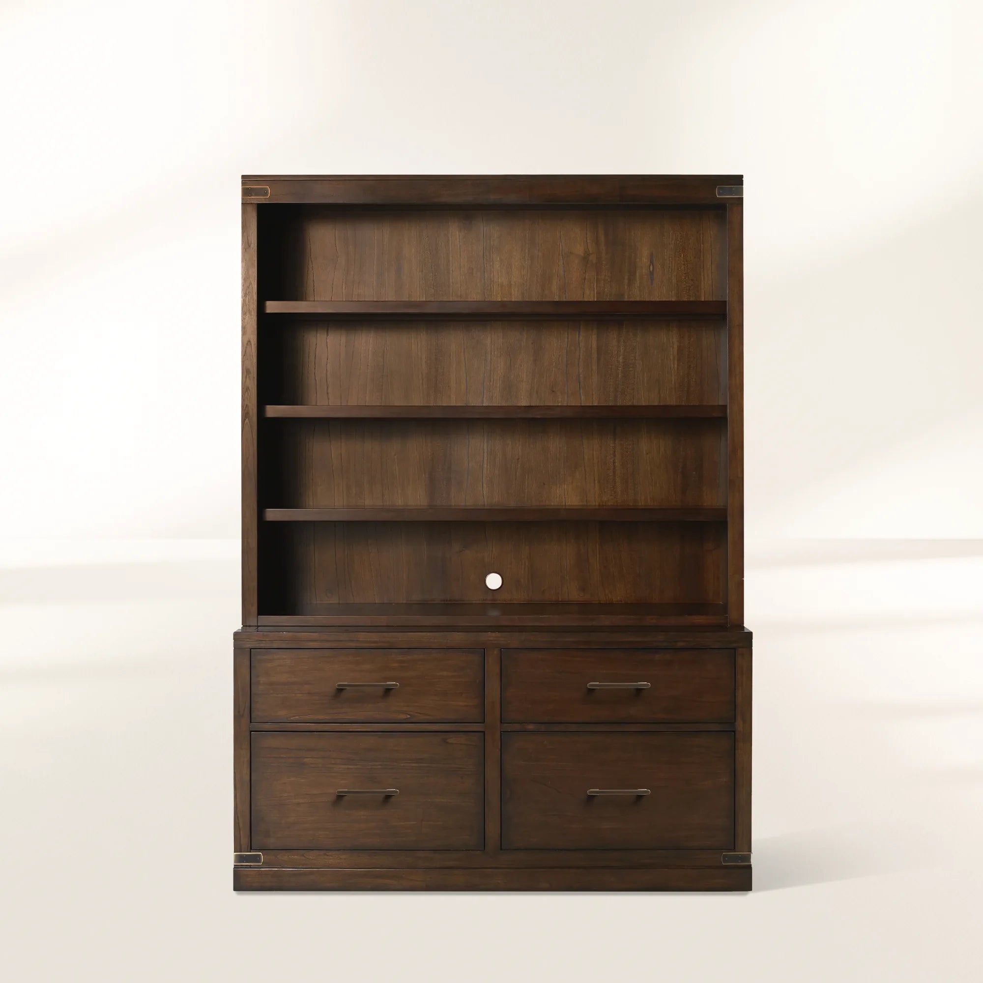 Tremont Modular Bookcase with File Base