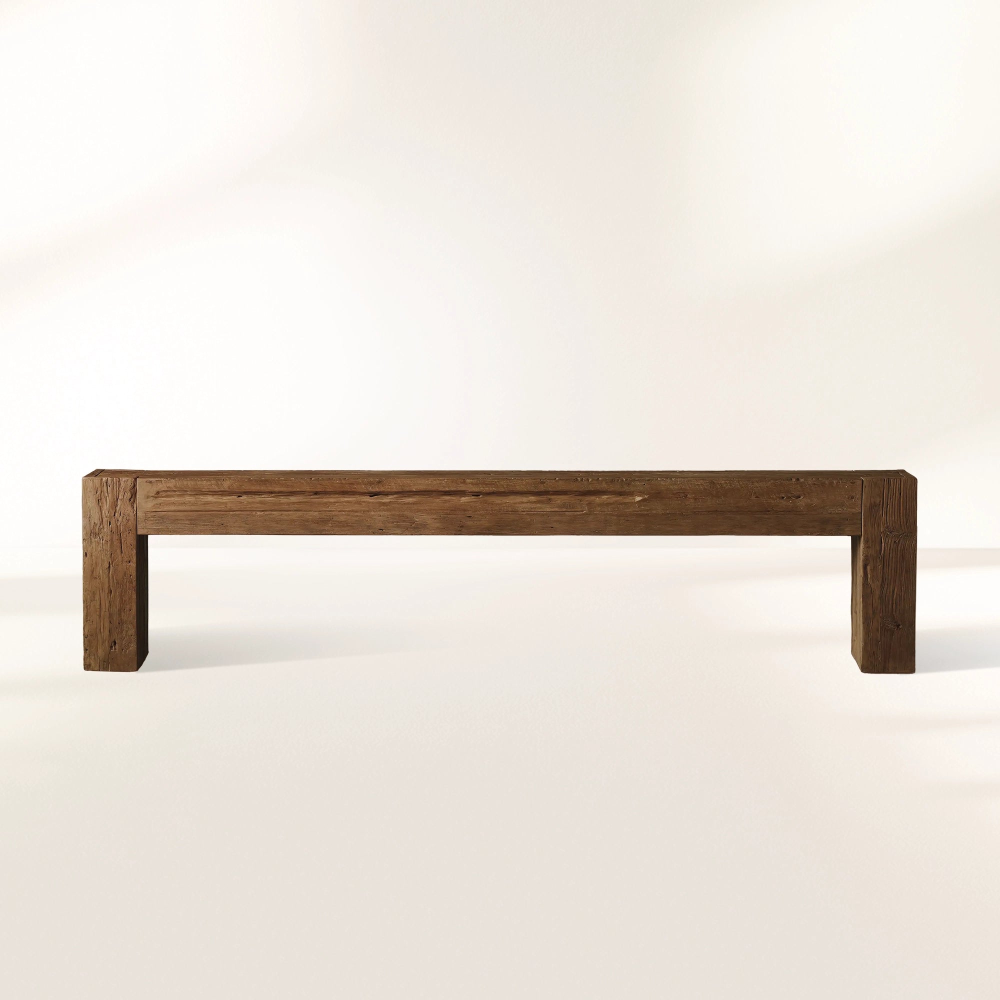Ubud Wood Entrance Console Table Reclaimed Teak Wood Sidewalk Entrance Table