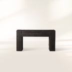 Ubud Wood Entrance Console Table Reclaimed Teak Wood Sidewalk Entrance Table