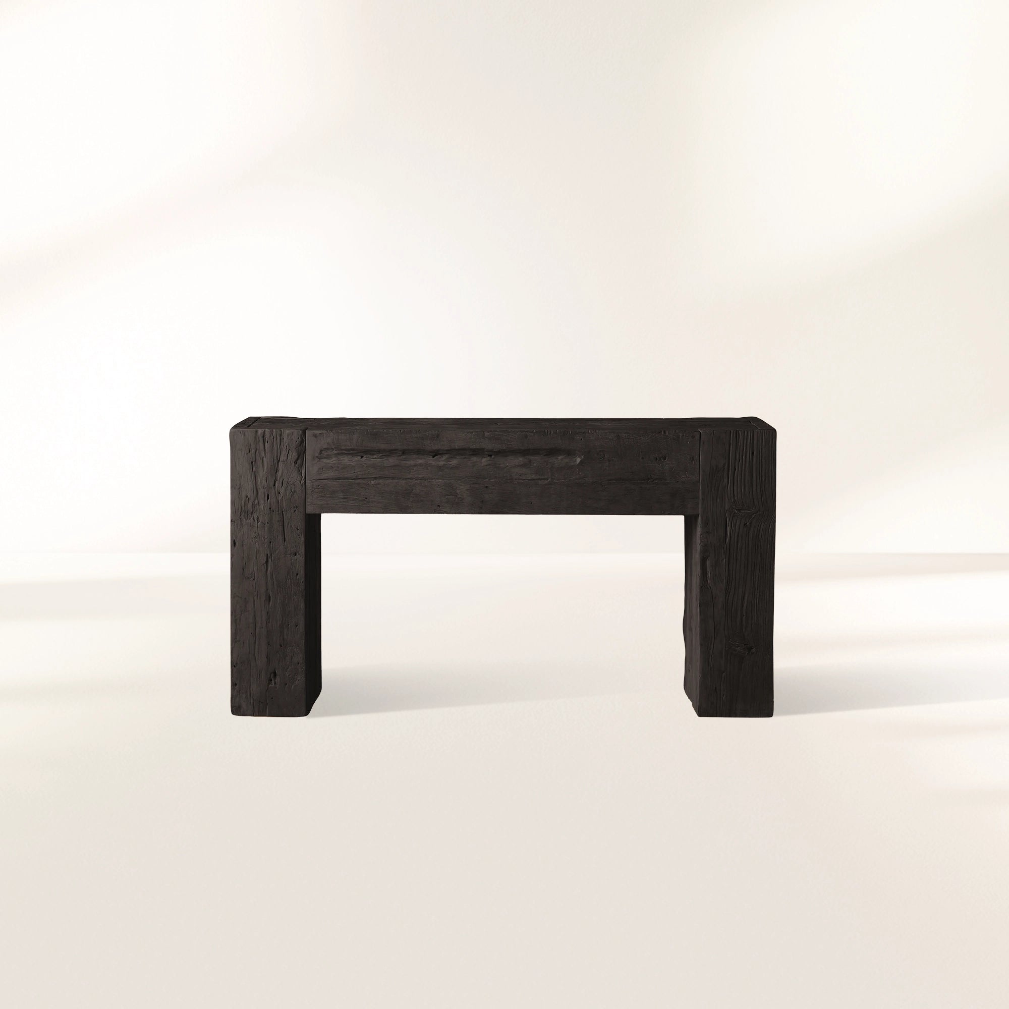 Ubud Wood Entrance Console Table Reclaimed Teak Wood Sidewalk Entrance Table